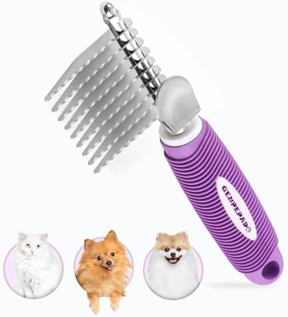 GENPEPADO Dematting Undercoat Rake Comb by Unknown