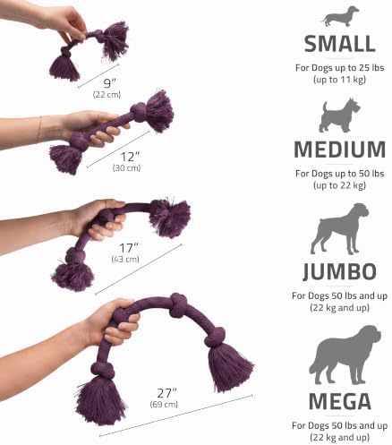 Playology Tug Rope Dog Toys for Medium Dogs - Image 5