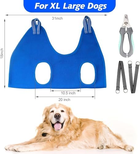 Ateson Pet Grooming Hammock, Dog Grooming Harness - Image 3