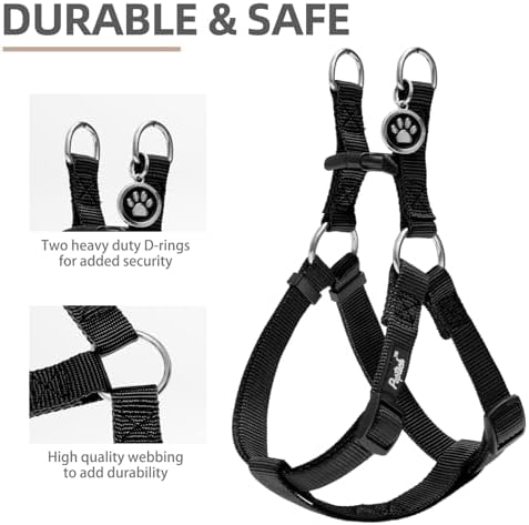 PUPTECK No Pull Dog Harness Small Sized Step-in Adjustable Puppy Vest - Image 3