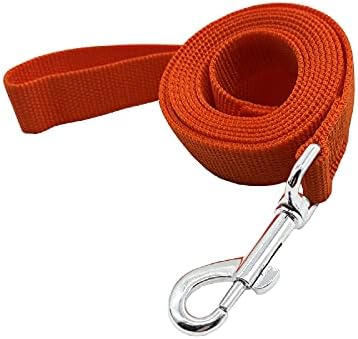 Nylon Dog Training Leash, Traction Rope, 4/5/6 Feet Long, 3/4 Inch 1 Inch Wide by TAIDA