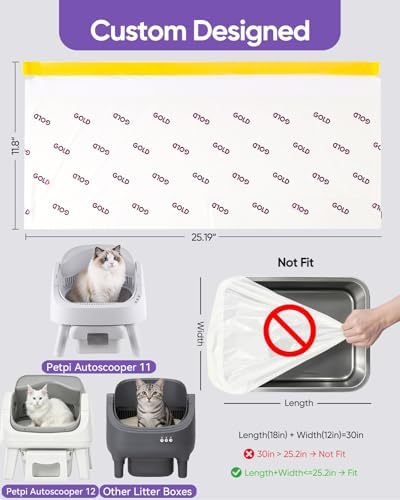 120 Count Automatic Cat Litter Bags - Image 2