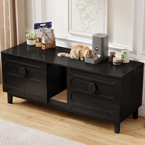 ONBRILL 63" Cat Litter Box Enclosure - Image 3