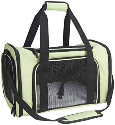 Soft Sided Carrier for Small Medium Cats Dogs, TSA Airline Approved Collapsible by NextFri