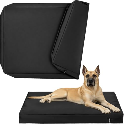 PAWFINITY Extra Large Waterproof Dog Bed Cover Replacement Washable by Pawfinity