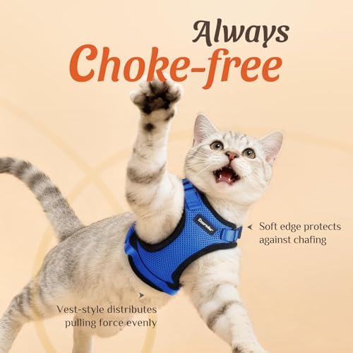 Dooradar Cat Harness and Leash Set, Adjustable and Escape Proof - Image 2