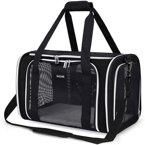 BAGLHER Pet Travel Carrier, Cat Carriers Dog Carrier by BAGLHER