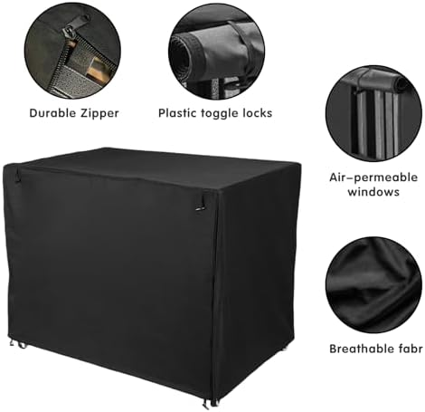 48 inch Heavy Duty Dog Crate Covers Durable 600D Polyester - Image 6