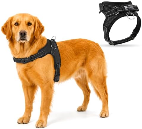No Pull Reflective Adjustable Dog Harness by Copatchy