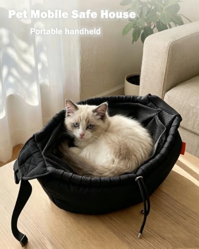 Pet Sling Carrier for Small Dogs & Cats up to 15 lbs, Puppy Carrier Purse - Image 5