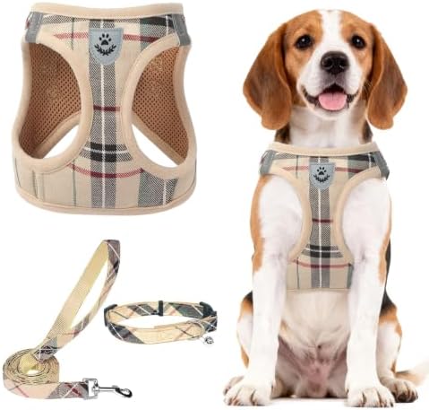 PUPTECK Dog Harness, Collar and Leash Set No Pull by PUPTECK