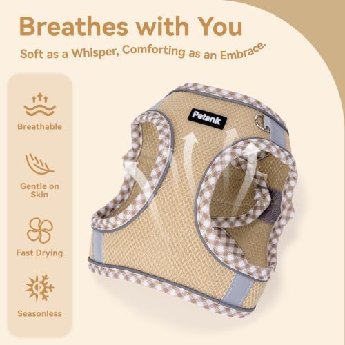 Petank Step in Dog Harness No Pull and Leash - Image 3