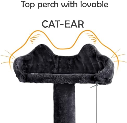Yaheetech Cat Tree, 57 inches Cat Tower - Image 5