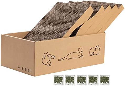 Poils bebe 5 PCS Cat Scratcher by Poilsbebe