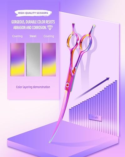 7.3" Dog Grooming Scissor - Image 5