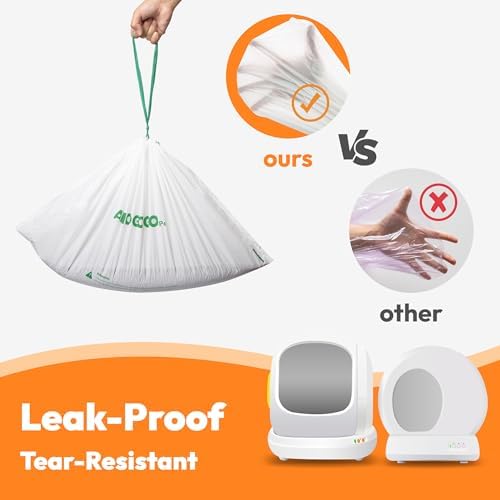 50 Pcs Litter Box Liner Bags, Compatible - Image 5
