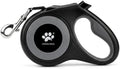 16 ft Retractable Dog Leash for Extra Large Dogs up to 130 lbs, Tangle-Free by CROWN+PAWS
