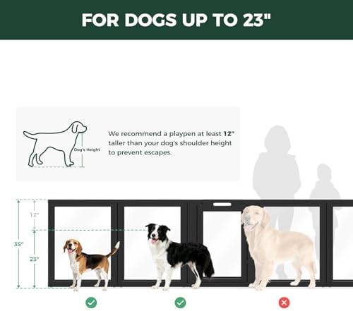 FXW AuraSpace Acrylic Dog Playpen - Image 7