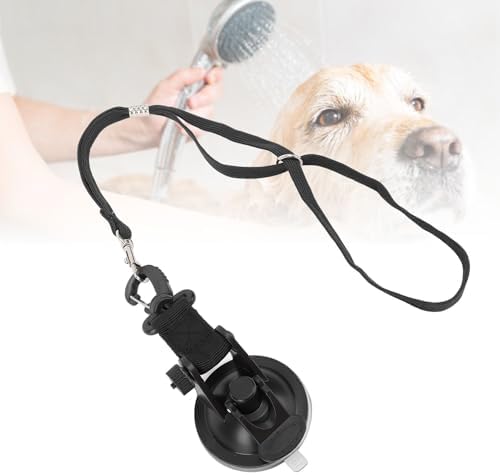 Alomejor Dog Bathing Tether, Suction Cup Dog Bath Leash Strap, Restrainer - Image 6