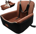 Dog Car Seat Bed 2 in 1 for Small/Medium Dogs up to 35 lbs, Adjustable Safety by VERGODPRODogCarSeatBed