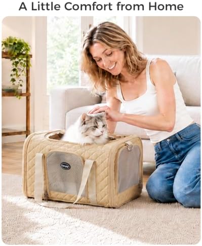 Cat Carrier Airline Approved, Soft Pet Carrier - Image 6