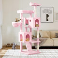 Allewie 64 Inches Multi-Level Cat Tree Tower by Allewie