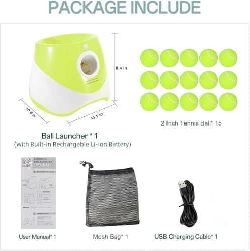 MEKAPLE Automatic Dog Ball Launcher, Dog Ball Thrower Machine - Image 5