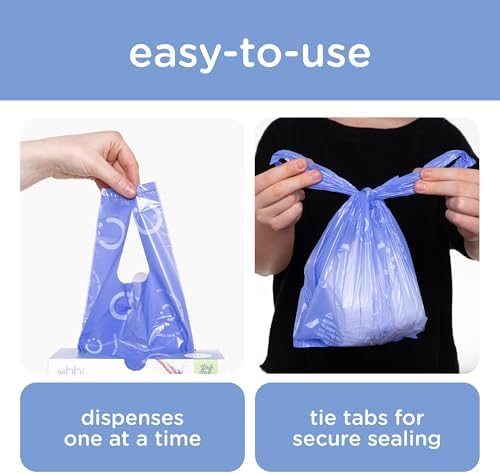 Ubbi Venti Disposable Baby Diaper Sacks, Lavender Scented - Image 3