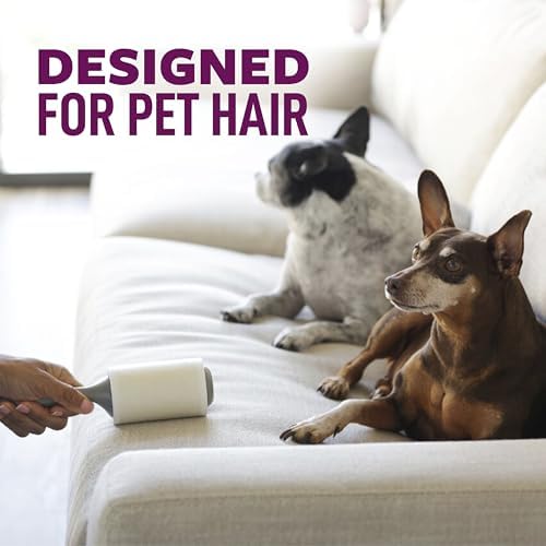 Scotch-Brite Pet Hair Extra Sticky Lint Roller, 420 Sheets Total, 6 Pack - Image 3