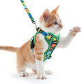 Halypet Cat Harness and Leash Set, Escape Proof Adjustable Harness by DOMoreWithYourPet