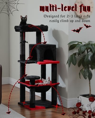 MUTTROS 45.7" Gothic Cat Tree - Image 7