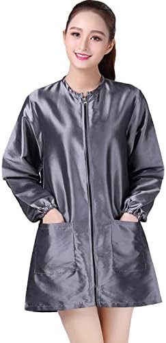 Professional Salon Smock Stylist Jacket Waterproof Hairdresser Cape Barber by TILYIALA