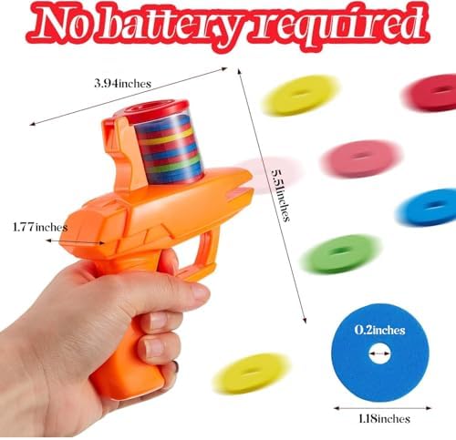 Sumind 2 Pcs Foam Disc Shooter Blasters - Image 2