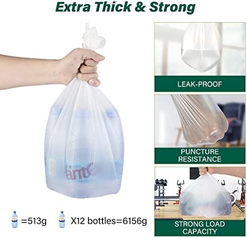 Inwaysin Ultra Thick & Strong Biodegradable Trash Bags - Image 3