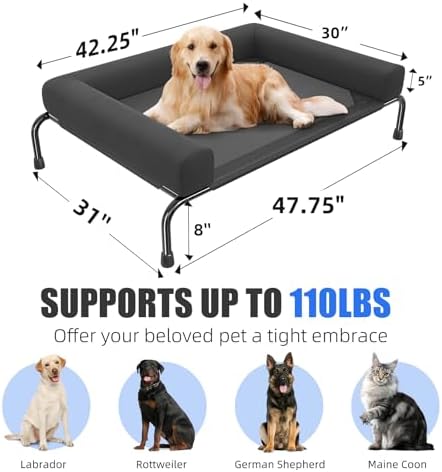 Simple Trending Elevated Dog Bed - Image 5