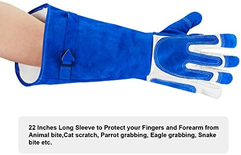 AOWPFVV Animal Handling Gloves Bite Proof - Image 3