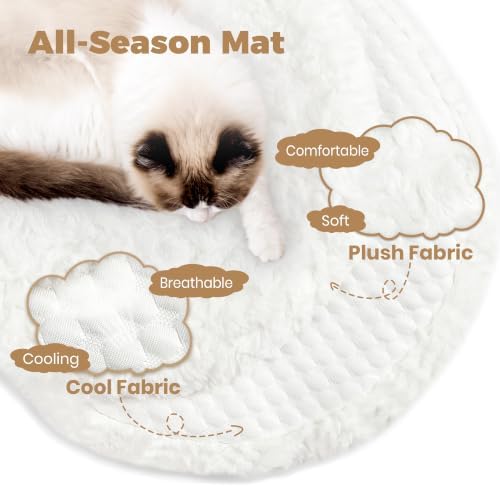 Easyego Modern Cat Tree, 45.6" Aesthetic Wood Cat Tree Tower - Image 4