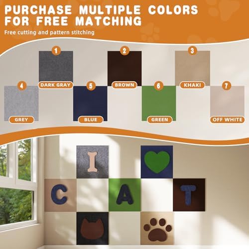 4Pack Cat Scratch Furniture Protector, Self-Adhesive, Dark Gray - Image 7