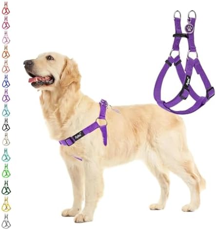 PUPTECK No Pull Dog Harness Medium Sized Step-in Adjustable Puppy Vest by PUPTECK