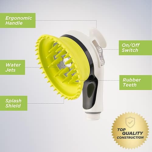 Wondurdog White Handheld Shower Head - Image 2