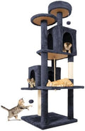 58.5inch Large Cat Tree Tower Condo by TSCOMON