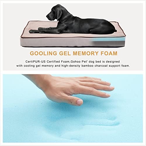 Orthopedic Memory Foam Dog Bed, Cooling Dog Beds - Image 3