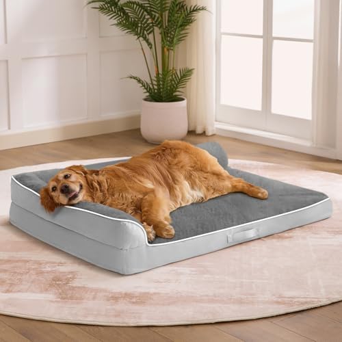 XXL Orthopedic Dog Bed, Extra Large Dogs by Aeroluxe