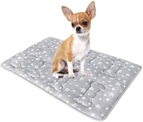 Dog Crate Mat, Soft Dog Bed Crate Pad by Moonsea