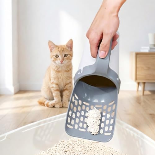 Cat Litter Scooper with Holder, Kitty Litter Scoop - Image 5
