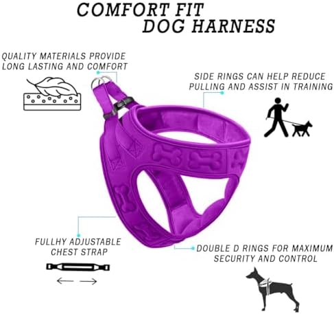Comfort Fit Dog Harness Step In No Pull Harness - Image 6