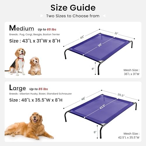 Love's cabin Elevated Cooling Dog Bed - Image 6