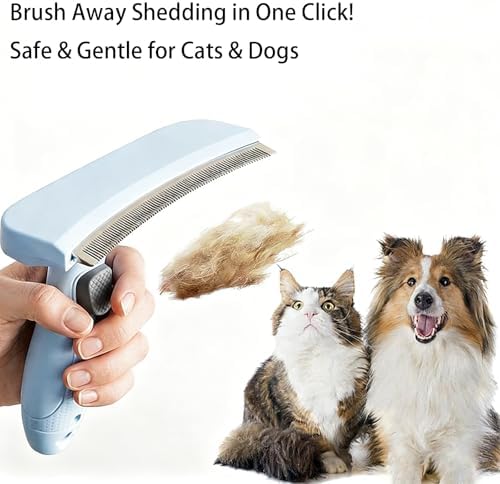 Pet Deshedding Brush, Grooming Tool - Image 3
