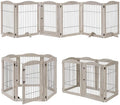 unipaws 132" Extra Wide Dog Gate and Pet Playpen by unipaws