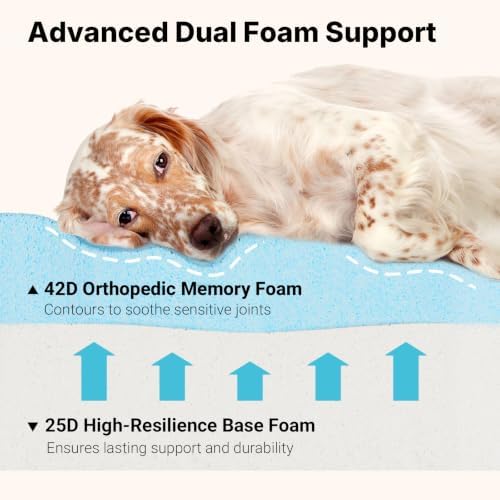 Veehoo Orthopedic Dog Bed for Senior Dog - Image 4